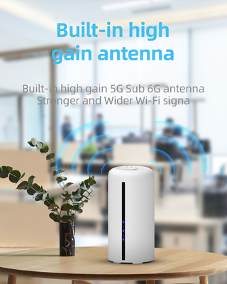 เราเตอร์ Wifi แบบ Dual Band 5Ghz แบบเคลื่อนที่พร้อมซิมการ์ด 1800Mbps Unlock