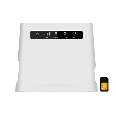 4G LTE Home Router 300Mbps ปลดล็อกด้วยช่องเสียบซิมการ์ด 4pcs เสาอากาศแบบถอดไม่ได้