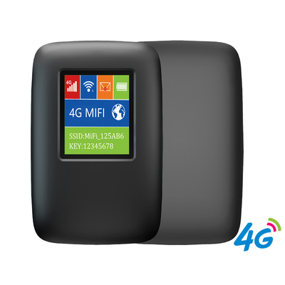 IEEE802.11 B / G / N MIFI Router พร้อมหน้าจอรองรับซิมการ์ด เราเตอร์ LTE 4G mifi