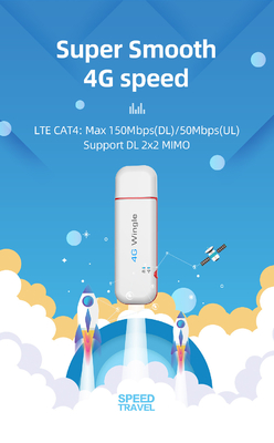 ไร้สาย 150Mbps มือถือ 4G USB Dongle ซิมการ์ด บรอดแบนด์แบบพกพา Dongle