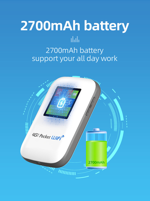 MIFI Mobile 4G Router พร้อมหน้าจอ 2700mAh-3000mAh Pocket WiFi Modem Unlocked