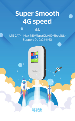 MIFI Mobile 4G Router พร้อมหน้าจอ 2700mAh-3000mAh Pocket WiFi Modem Unlocked