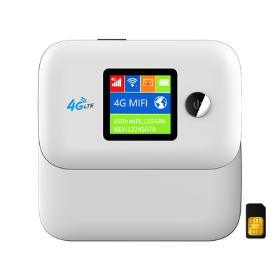ซิมสล็อต 4G Lte Mobile Wifi โมเด็ม สำหรับการเดินทาง B1 3 5 7 8 20 38 39 40 41