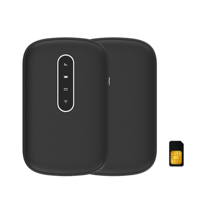 โมเด็ม WiFi แบบพกพา 2.4GHz พร้อมช่องเสียบซิมการ์ด 4G Mobile Hotspot LTE Internet