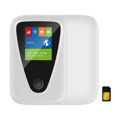 อุปกรณ์ 4G LTE MiFi Hotspot WiFi แบบพกพาสำหรับ WiFi พร้อมหน้าจอ LCD