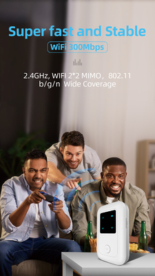 ผู้ให้บริการโทรคมนาคม Pocket WiFi Router 4G พร้อมช่องใส่ซิมการ์ด
