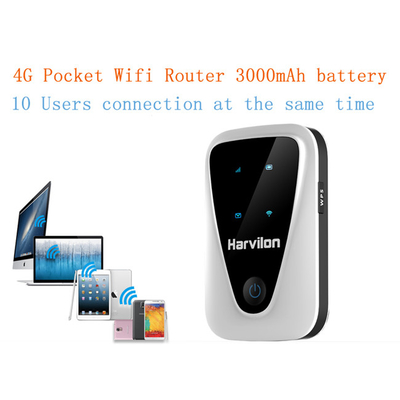 Harvilon Cat4 150Mbps Mobile 4G Router รองรับการชาร์จอินเทอร์เฟซ USB