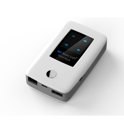 เราเตอร์พ็อกเก็ตไร้สาย 4G ขนาด 5000mAh พร้อมพอร์ต LAN LAN RJ45