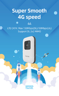 เราเตอร์ไร้สายแบบพกพา CAT 4 4G รองรับ B12/B17/B28 ; เราเตอร์ LTE 4G อินเตอร์เน็ตไร้สาย ; เราเตอร์ MiFi 4g แบบพกพา