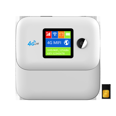 ปลดล็อคแบบพกพา 4G WIFI Router Pocket Wireless MiFi พร้อมช่องใส่ซิมการ์ดหน้าจอ LCD