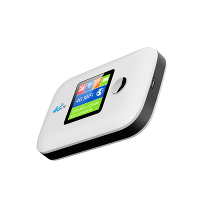 ปลดล็อคแบบพกพา 4G WIFI Router Pocket Wireless MiFi พร้อมช่องใส่ซิมการ์ดหน้าจอ LCD