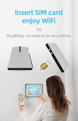 ความเร็วสูง 150Mbps Mobile Hotspot 4G Lte Router สำหรับการเดินทาง 2100mAh Battery