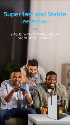 ความเร็วสูง 150Mbps Mobile Hotspot 4G Lte Router สำหรับการเดินทาง 2100mAh Battery