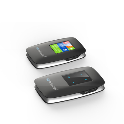 3000mAh 4G LTE เราเตอร์ไร้สาย MiFi ฮอตสปอตไร้สายพร้อมหน้าจอ LCD International Band