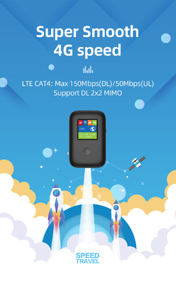 ฮอตสปอต WiFi แบบพกพา 4G แบบพกพา
